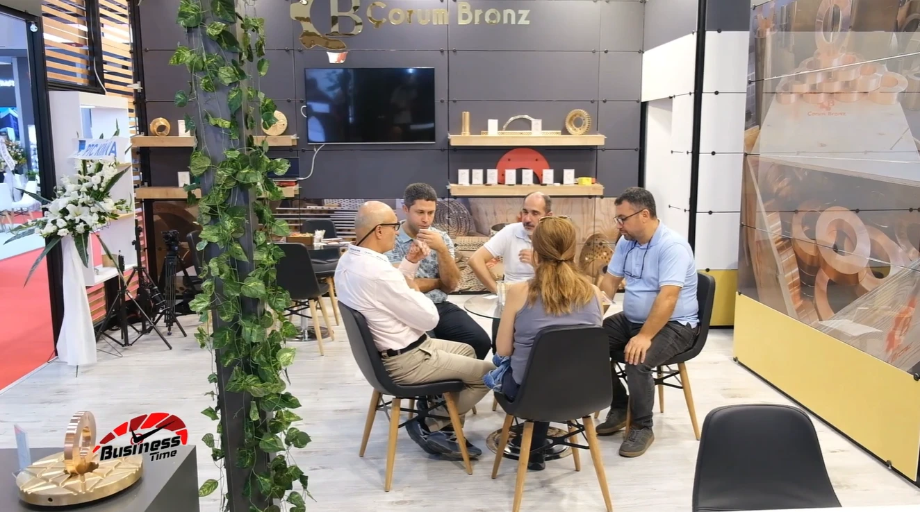 Hüseyin Hoşgör Business Time'da - Çorum Bronz Makina San. Tic. Ltd. Şti.