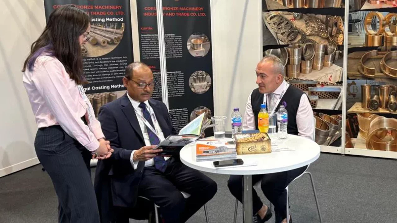 Çorum Bronz, Ceo Rajesh Nair’i ağırladı